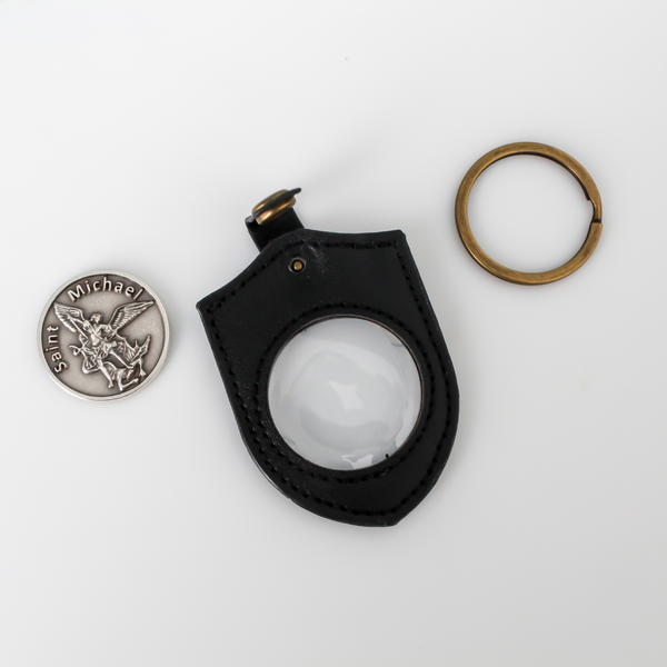 Pocket Token Holder with Split Key Ring Attached - For Display and Safe Keeping of Pocket Tokens