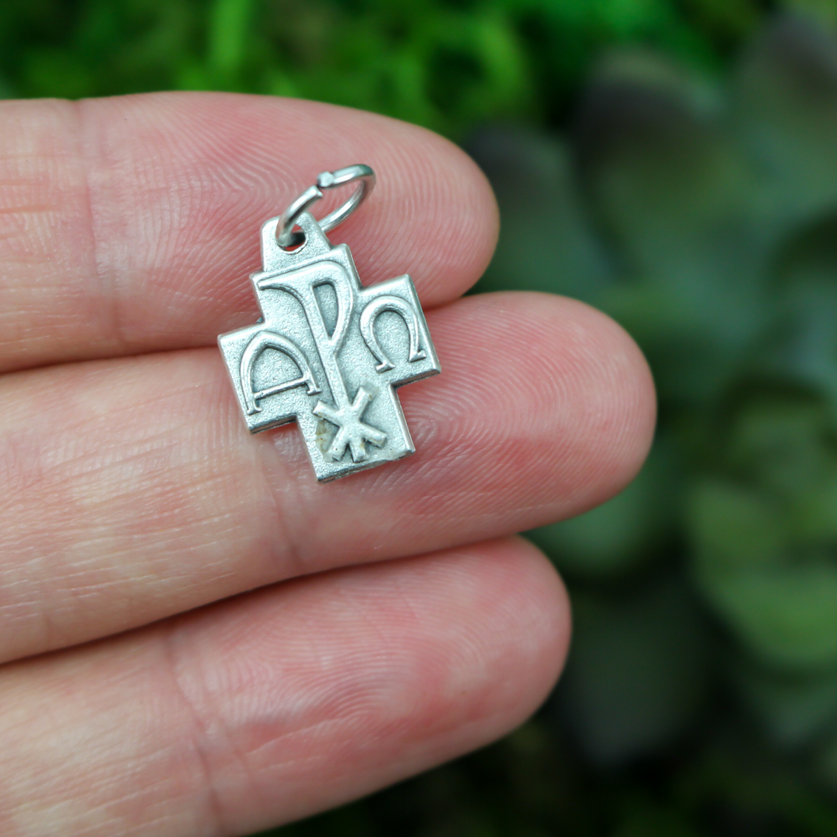 Pope Francis Alpha Omega Cross Medal - Franciscus Pont Max