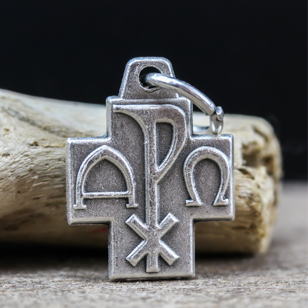 Pope Francis Alpha Omega Cross Medal - Franciscus Pont Max
