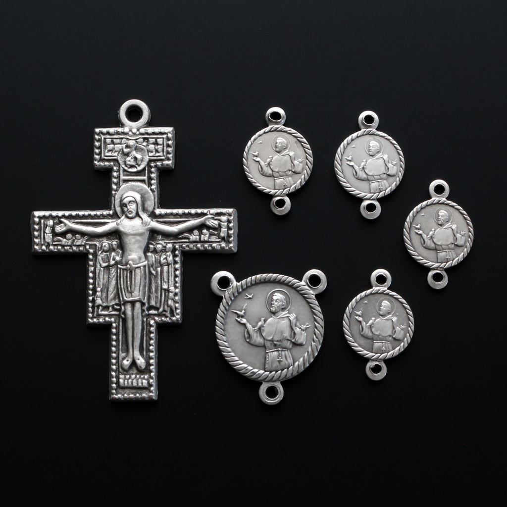 Prayer of Saint Francis Devotional Medal Chaplet Set – Small Devotions