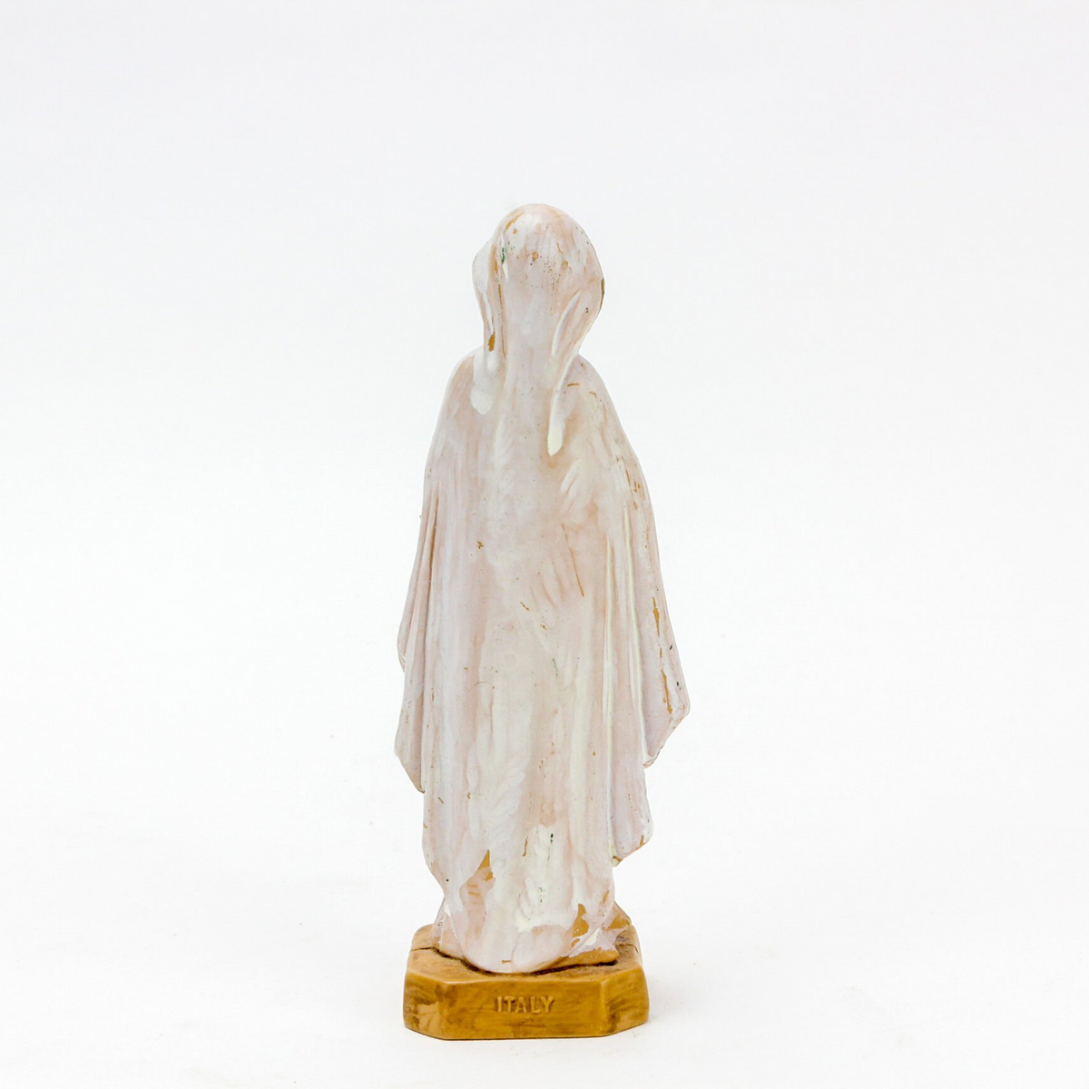 Vintage Our Lady of the Rosary Statue Made in Italy