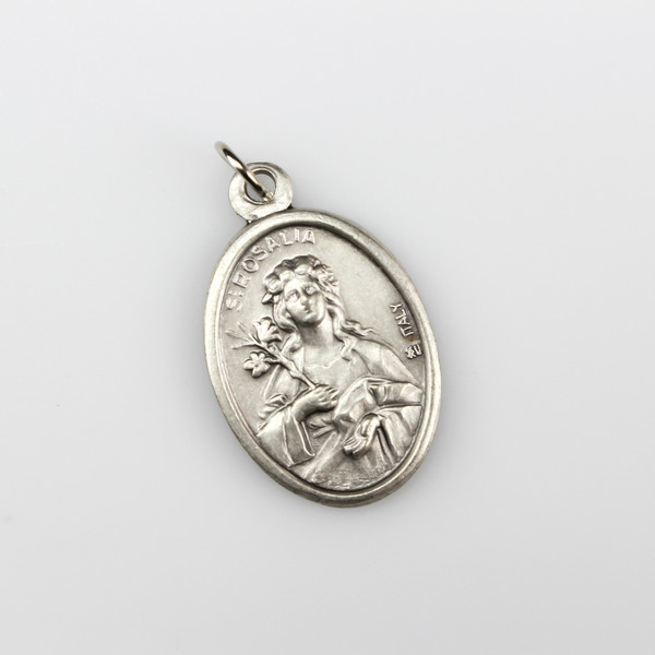 Saint Rosalia Medal - Patron of Palermo, Italy; Invoked in Times of Plagues