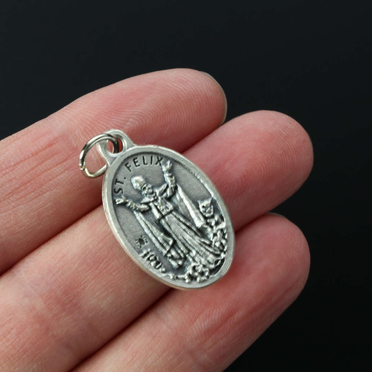 Saint Felix of Nola Medal Patron of Lost Pets and Spiders | St. Theodore the Tyro