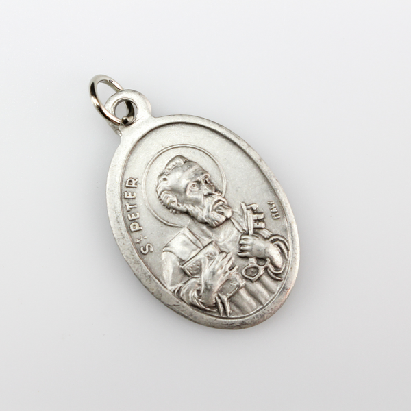 Saint Peter the Apostle and Saint Paul Religious Medal - Made in Italy