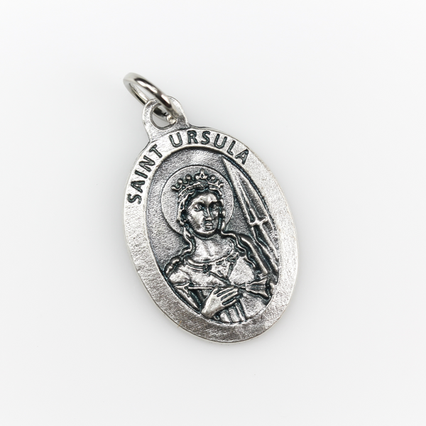 Saint Ursula Medal - Patron of Orphans, Schoolgirls, Invoked Against the Plague