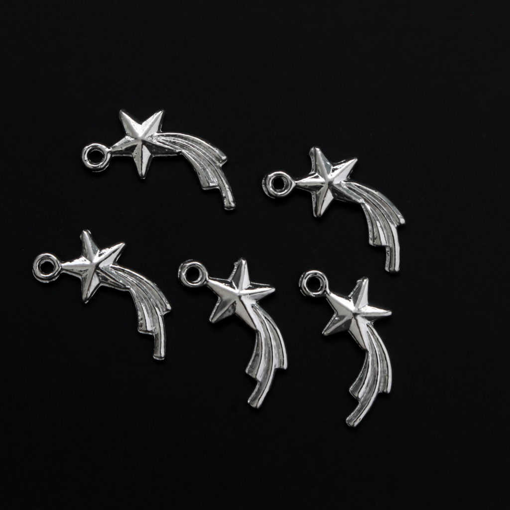 Star Charms Bronze in Color - Hollow Cutout Design - 25pcs