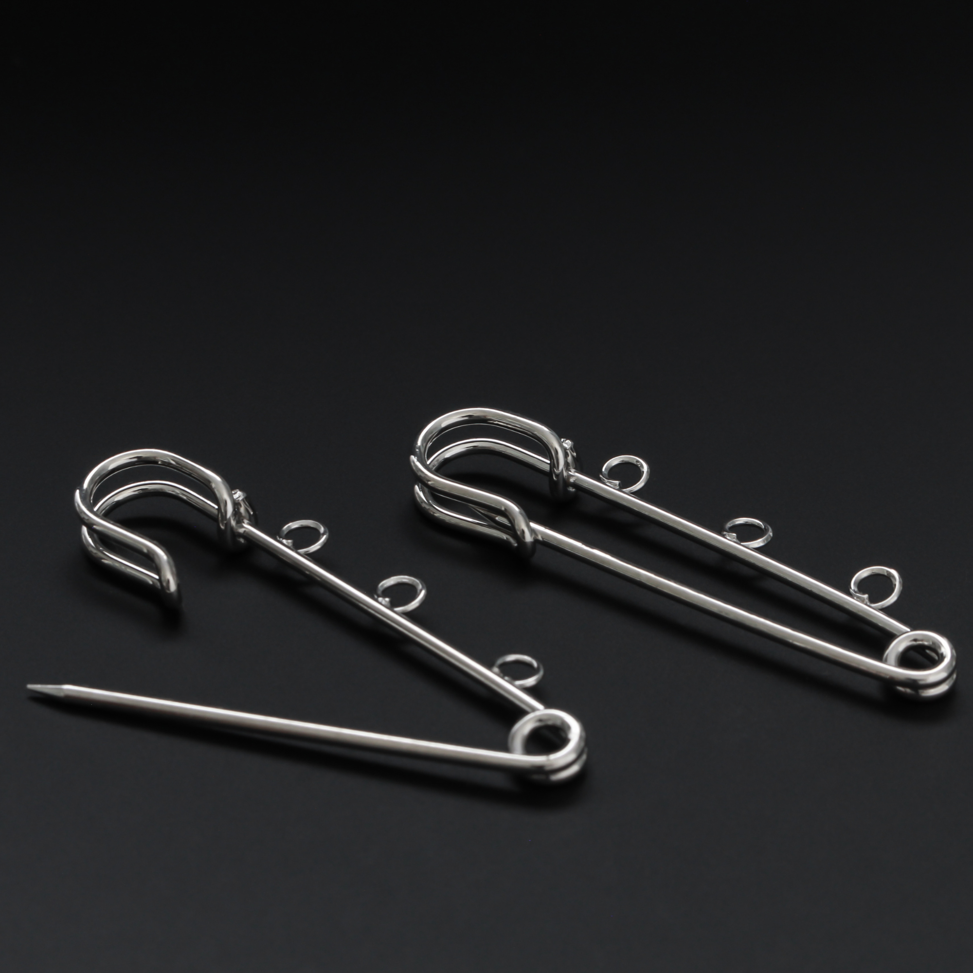 Safety Pin Brooch Jewelry Making Supplies Small Devotions