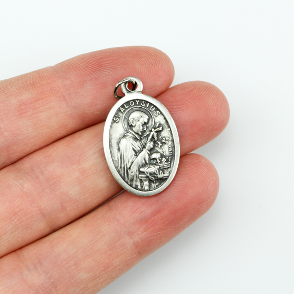 Saint Aloysius Gonzaga Medal - Patron of Young Students, Christian Youth, and Plague Victims