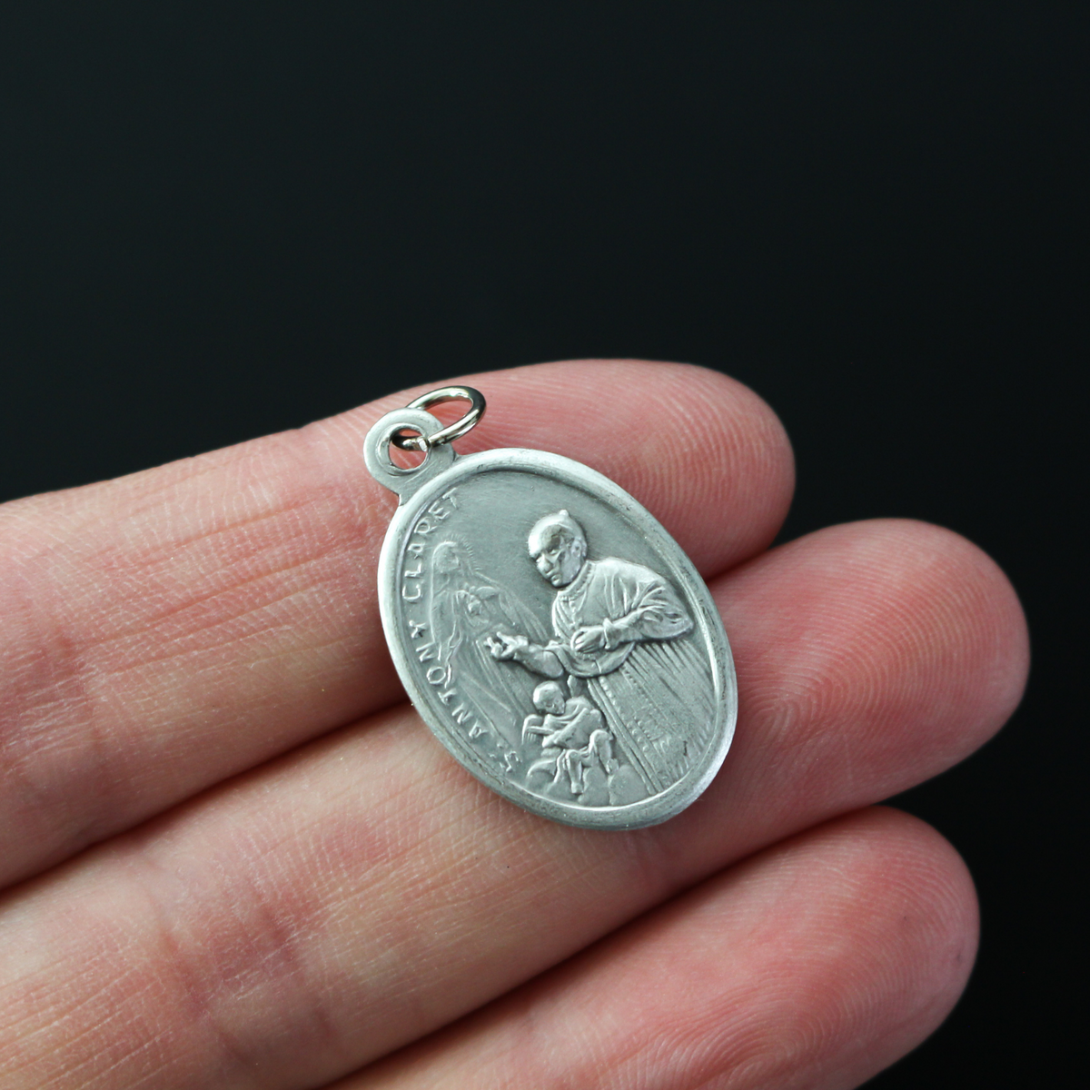 Saint Anthony Mary Claret Medal - Patron of Weavers, Textile Merchants