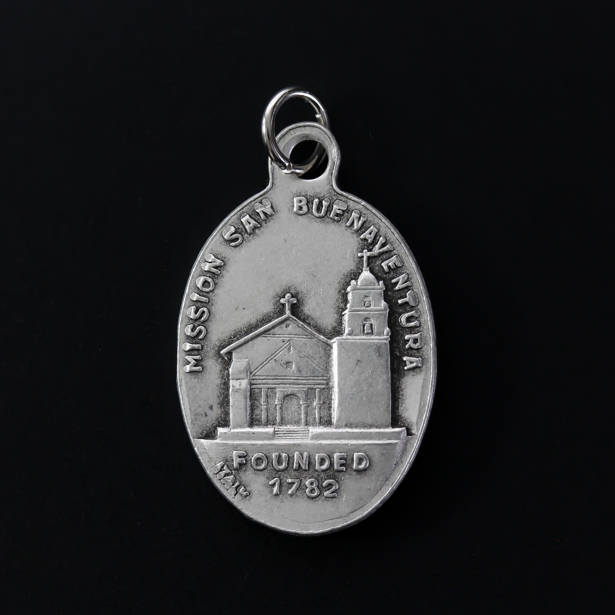 Saint Bonaventure Medal - Patron of Bowel Diseases - Mission San Buenaventura 9 of 21