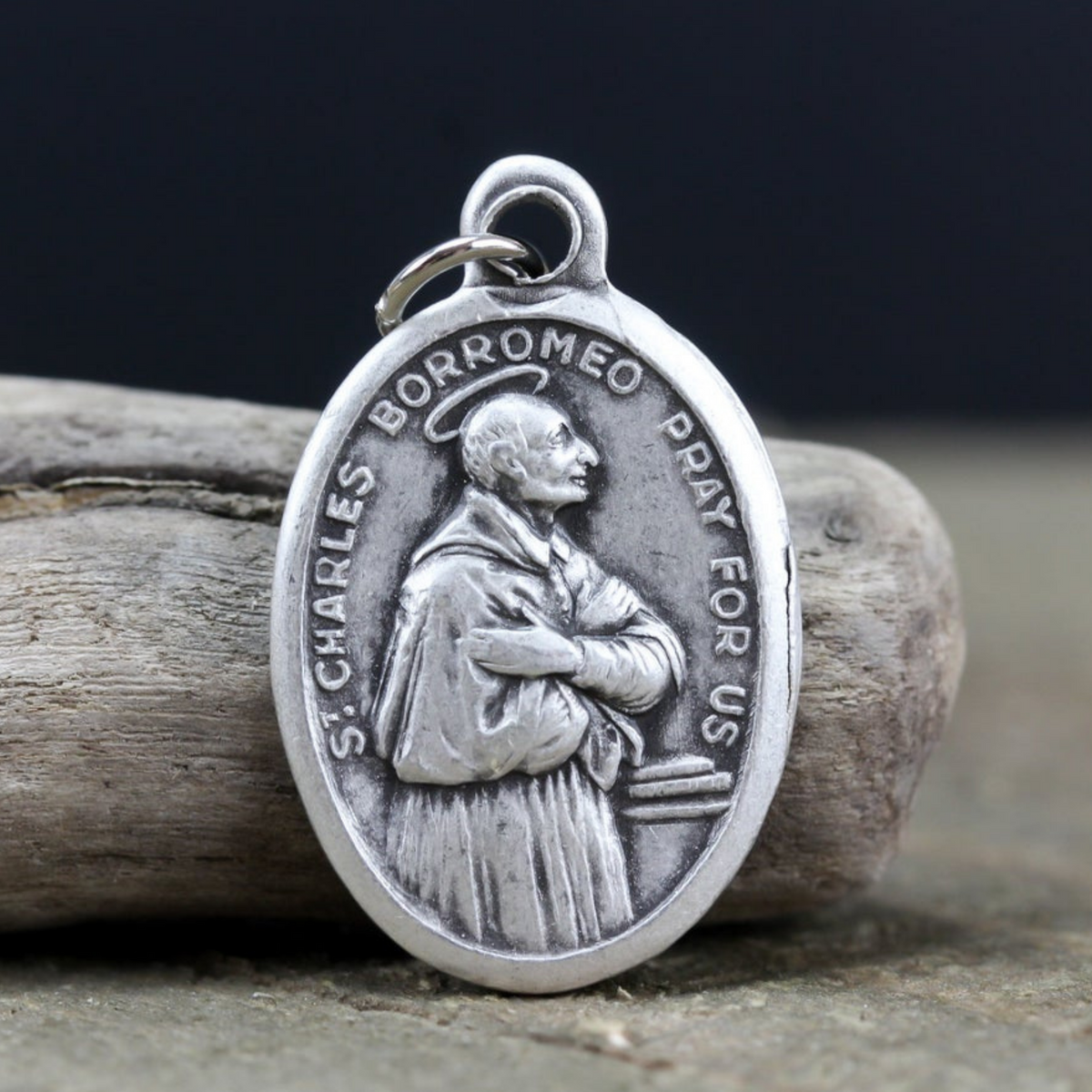 saint Charles Borromeo pray for us medal