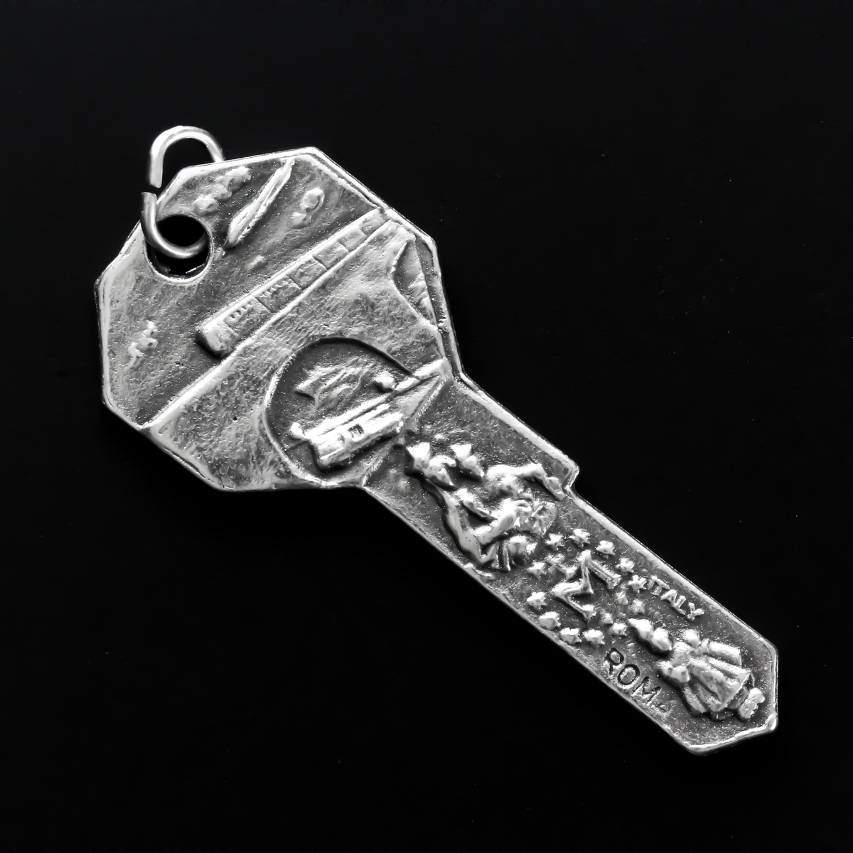 Saint Christopher travel protection key