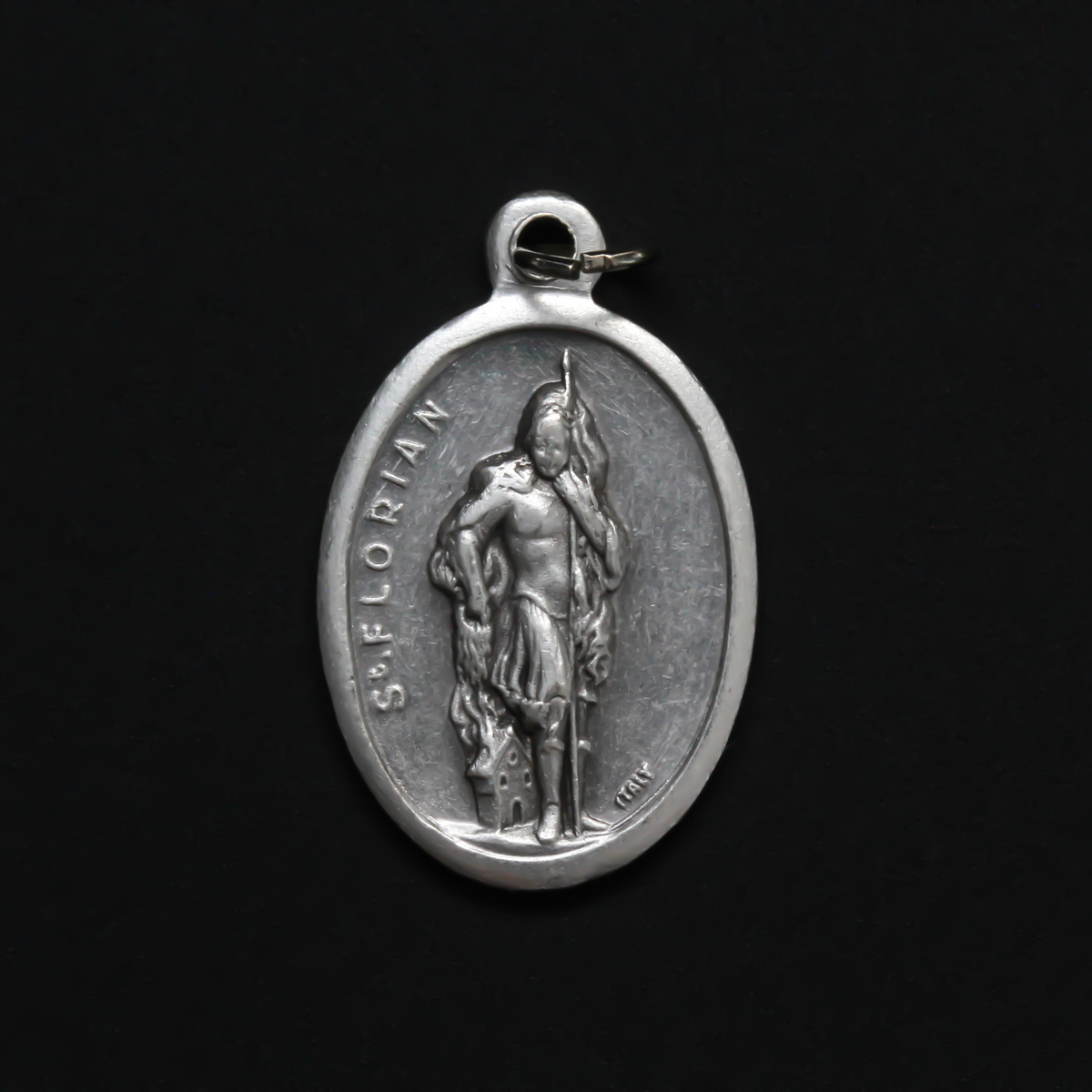 St. Florian Medal - Patron Saint of Firemen, Fire Fighters, and Chimney Sweeps