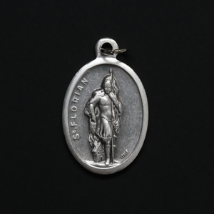 St. Florian Medal - Patron Saint of Firemen, Fire Fighters, and Chimney Sweeps
