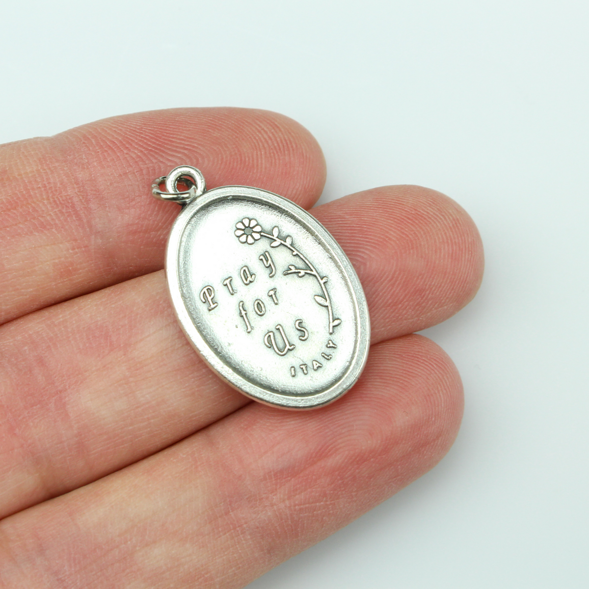 Saint Germaine Cousin Medal - Patron of Disabled People, Physically Challenged People and Child Abuse Victims