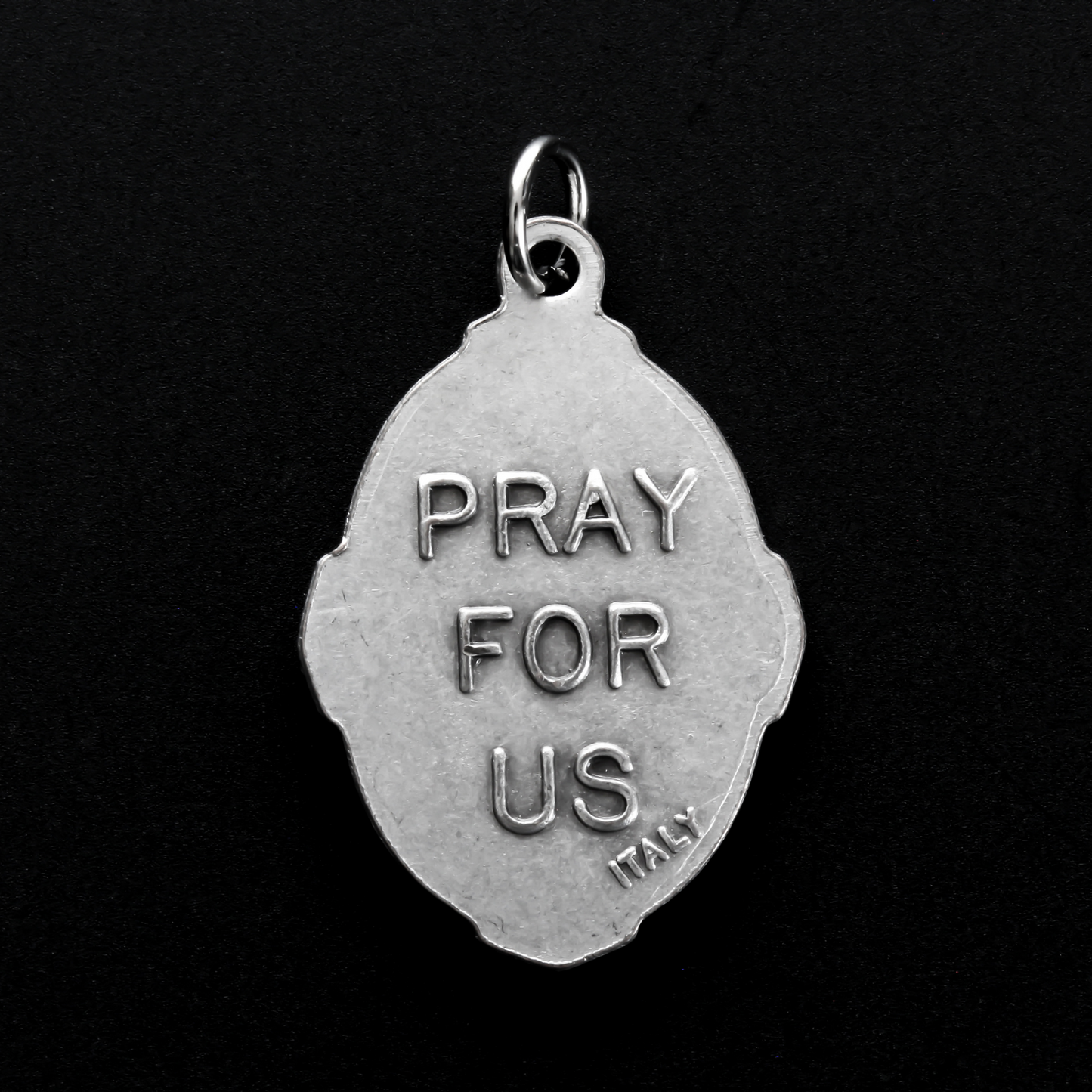 Saint Joseph Pray for Us Medal with Deluxe Ornate Border