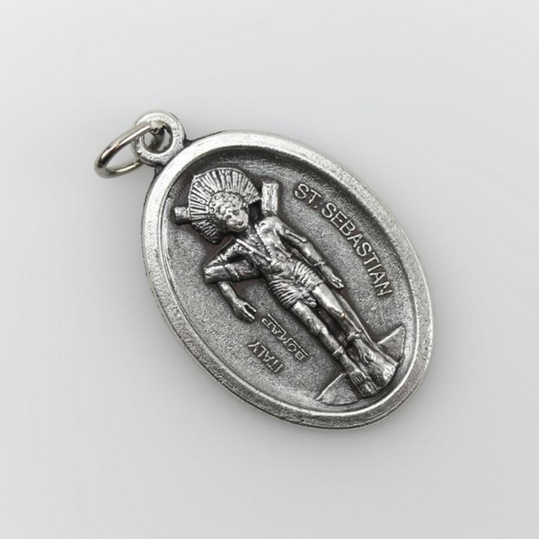 Saint Sebastian Medal - Patron of Endurance, Athletes, Doctors, and Soldiers