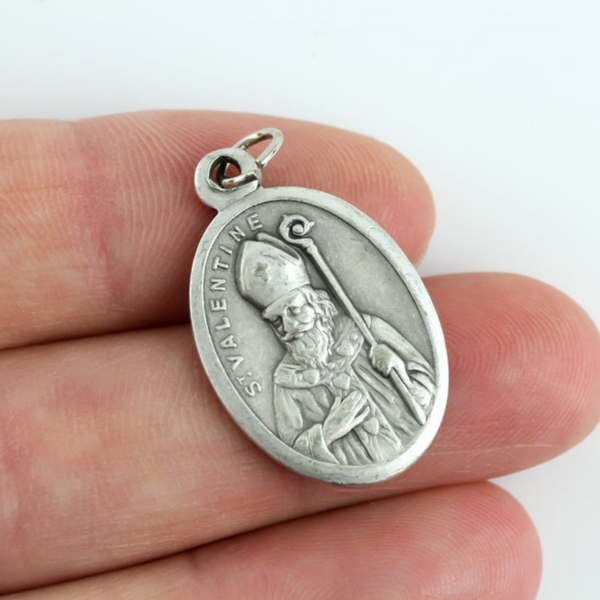 Saint Valentine Medal - Patron of Lovers, Bee Keepers, Epilipsy and Fainting