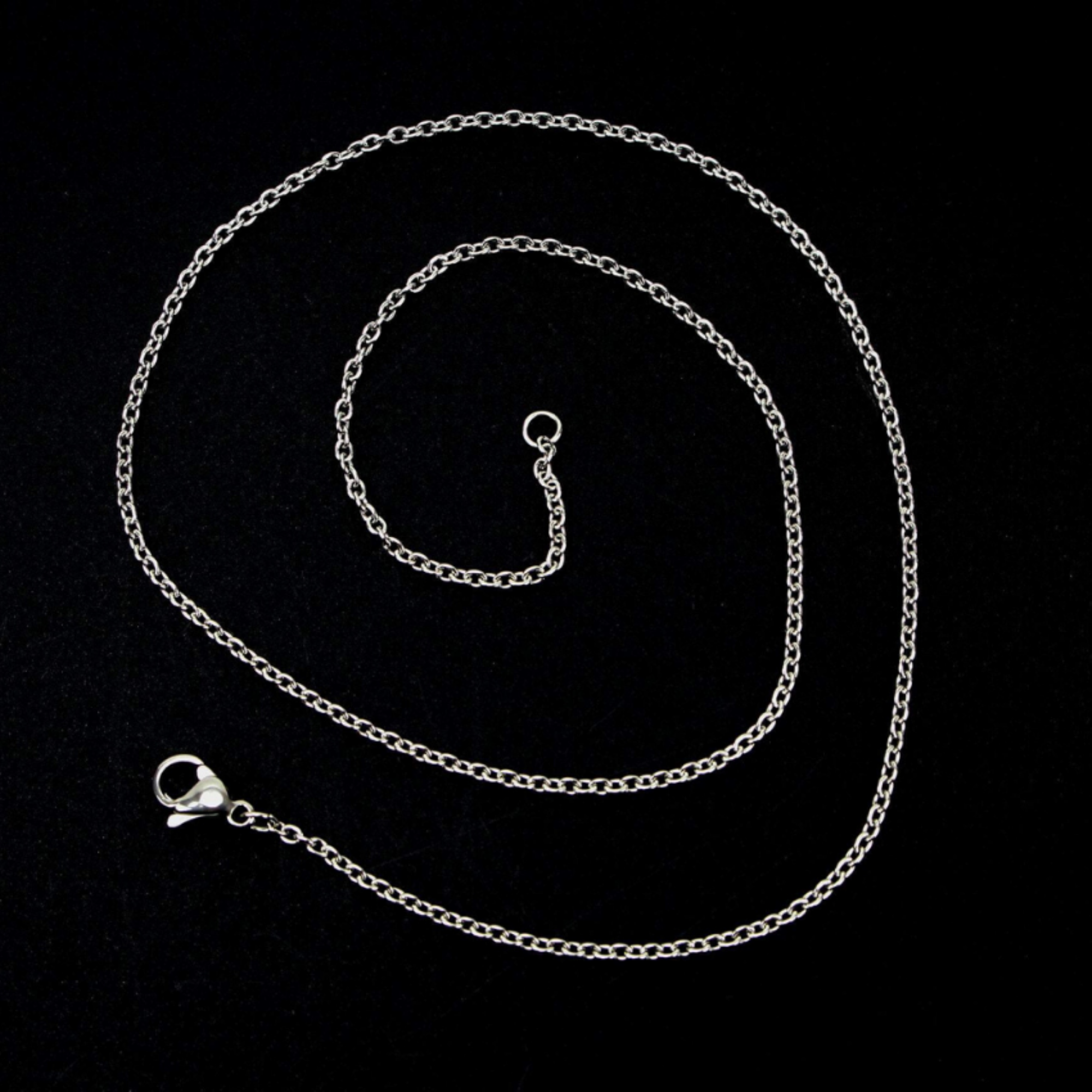 Stainless steel link cable chain necklace