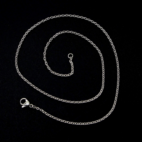 Stainless steel link cable chain necklace