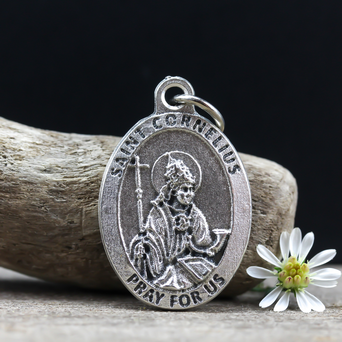 dual saint medal of St Cornelius and St Cyprian