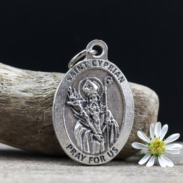 Saint Cornelius and Saint Cyprian Dual Medal - Pray For Us