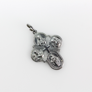 vintage four way medal cross pendant made in Japan