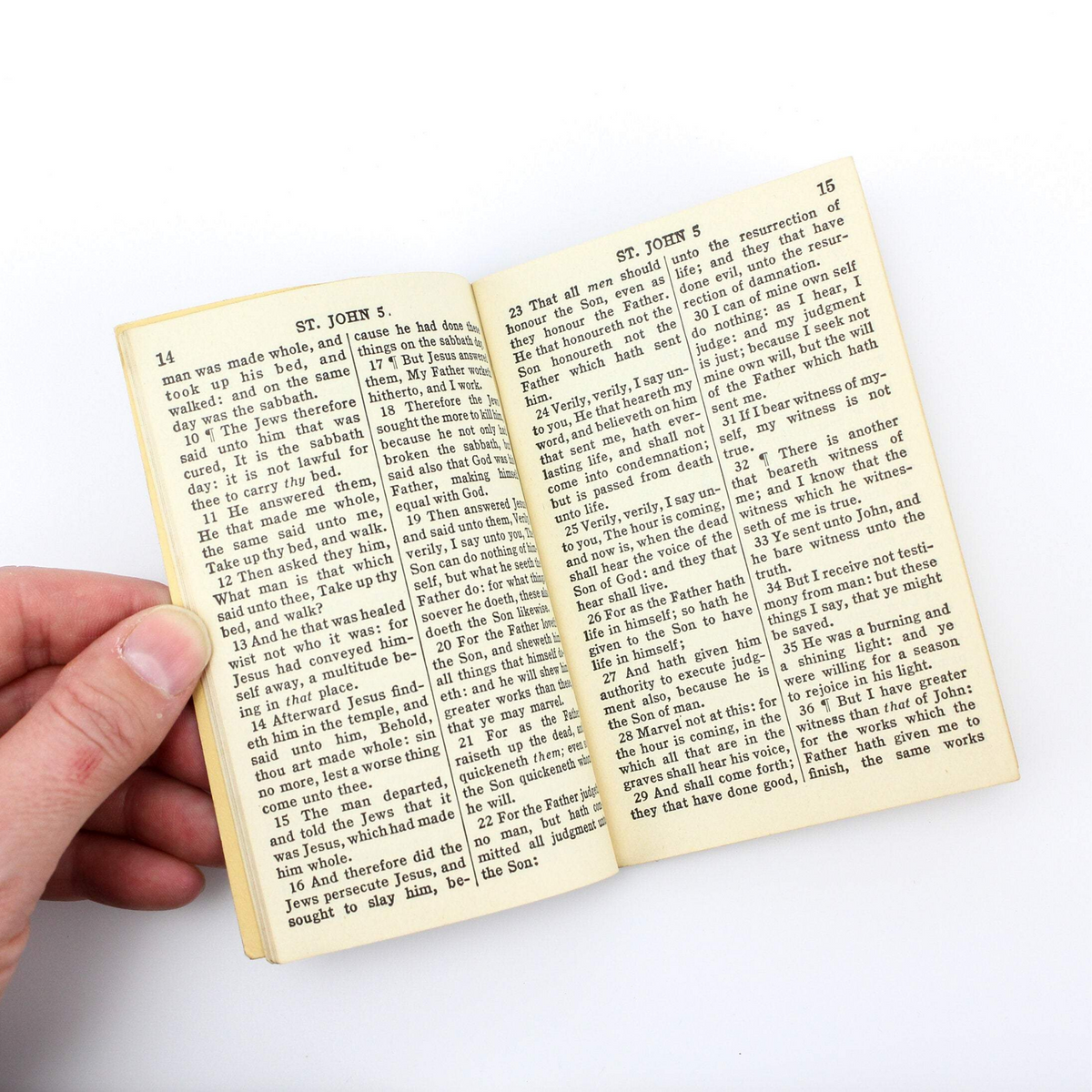 Vintage Pamphlet - The Gospel of Saint John 1928 Edition by the American Bible Society